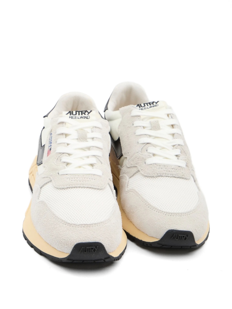 Sneakers AUTRY gri din piele si nylon - Img 4