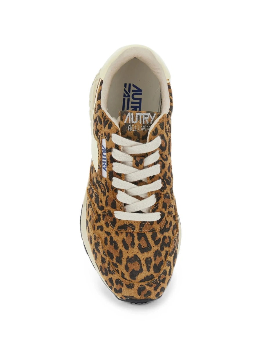 Sneakers AUTRY maro din piele - Img 6