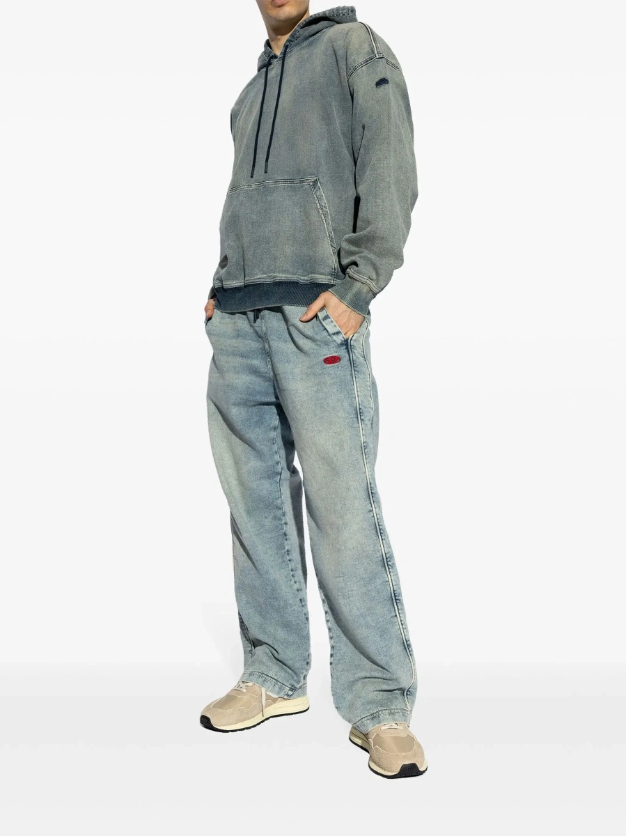Sneakers AUTRY negri din piele si textil - Img 8