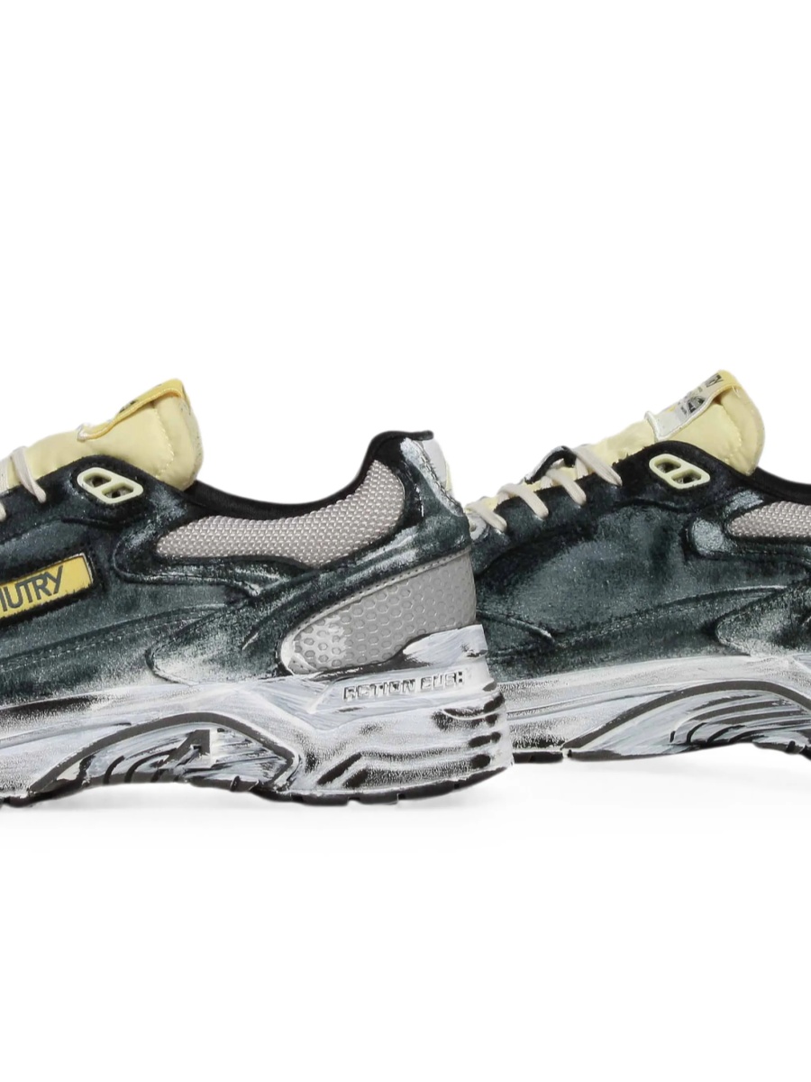 Sneakers AUTRY negri din piele - Img 4