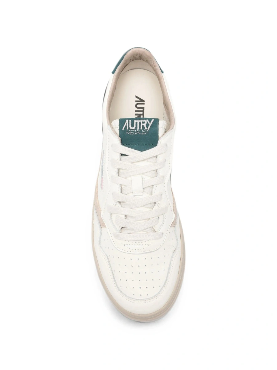 Sneakers AUTRY neutri din piele - Img 4