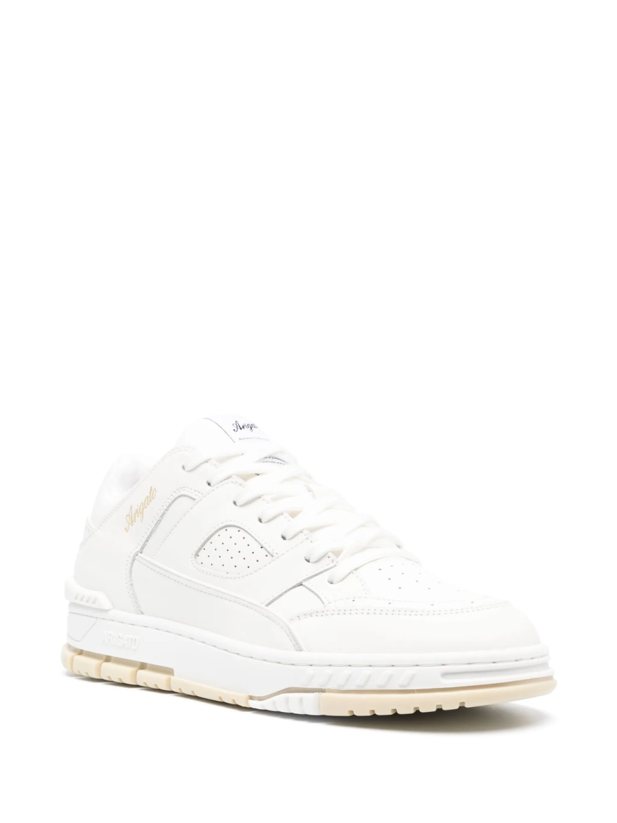 Sneakers AXEL ARIGATO albi din material textil si piele - Img 2