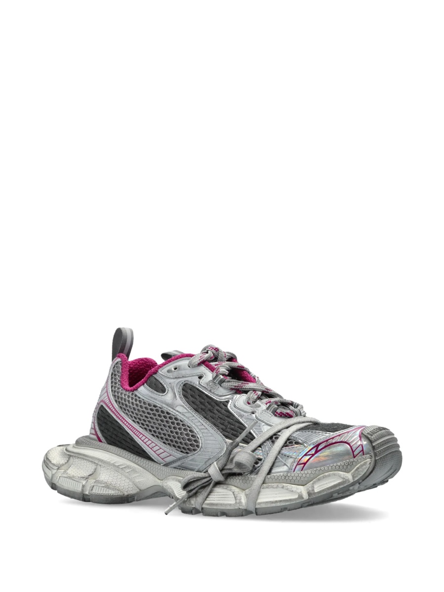Sneakers Balenciaga 3XL gri din polyester si poliuretan - Img 2