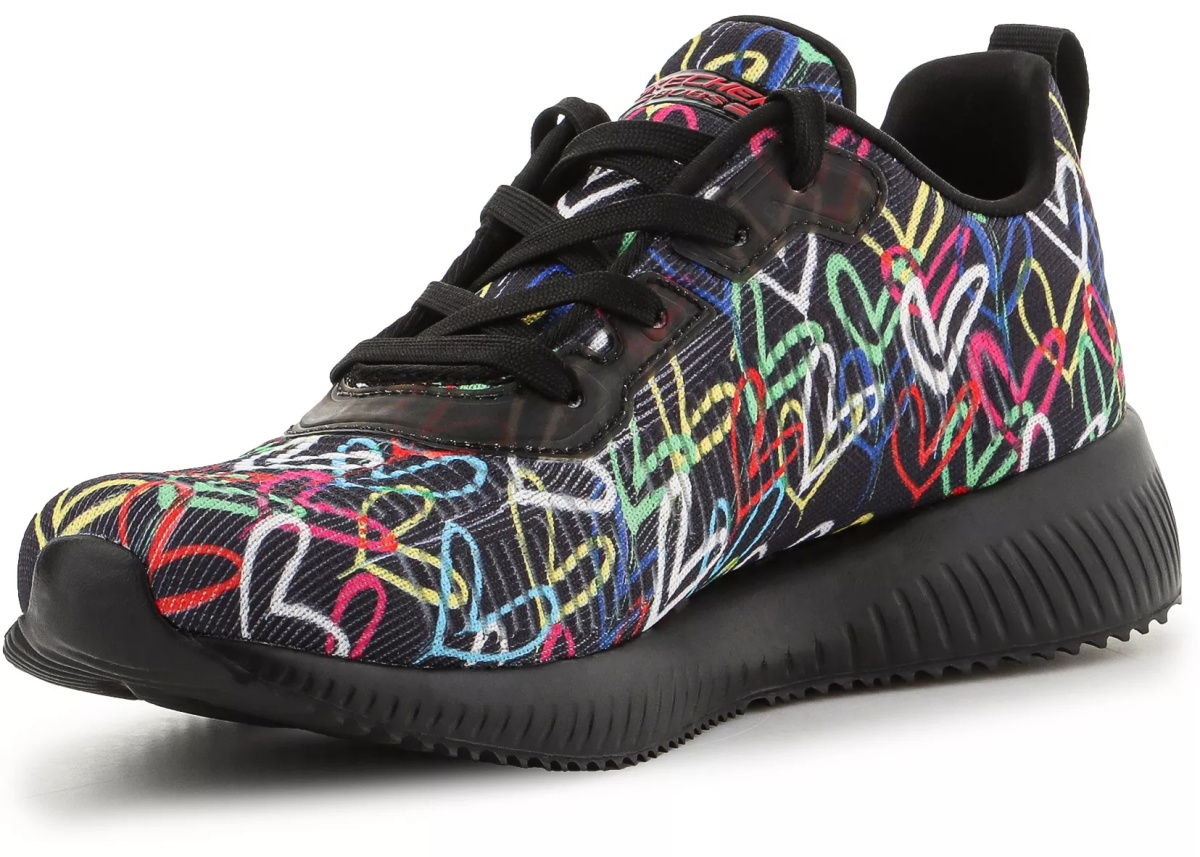 Sneakers Bobs Squad Starry Love Black 117092 - BKMT - Img 3