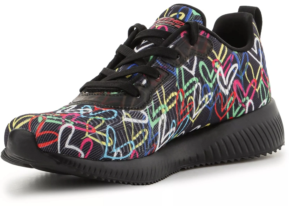 Sneakers Bobs Squad Starry Love Black 117092 - BKMT - Img 3