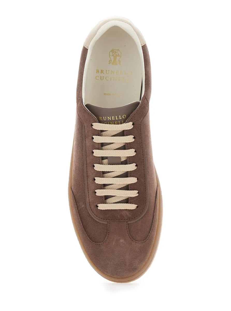 Sneakers Brunello Cucinelli gri - Img 4