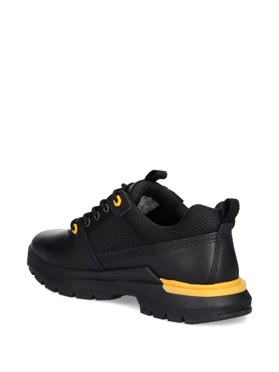 Sneakers Caterpillar negri din material textil si plasa - Img 3