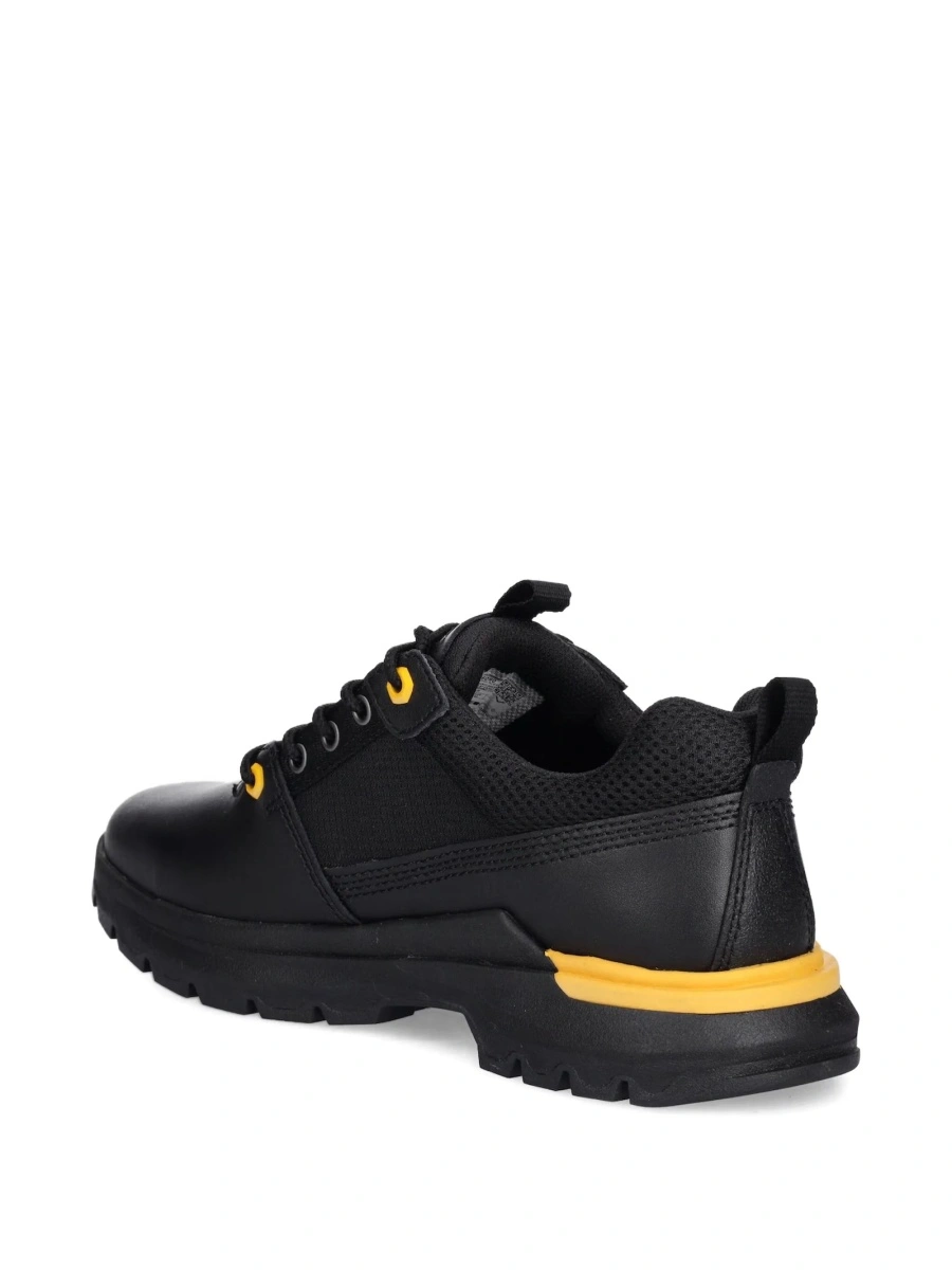 Sneakers Caterpillar negri din material textil si plasa - Img 3