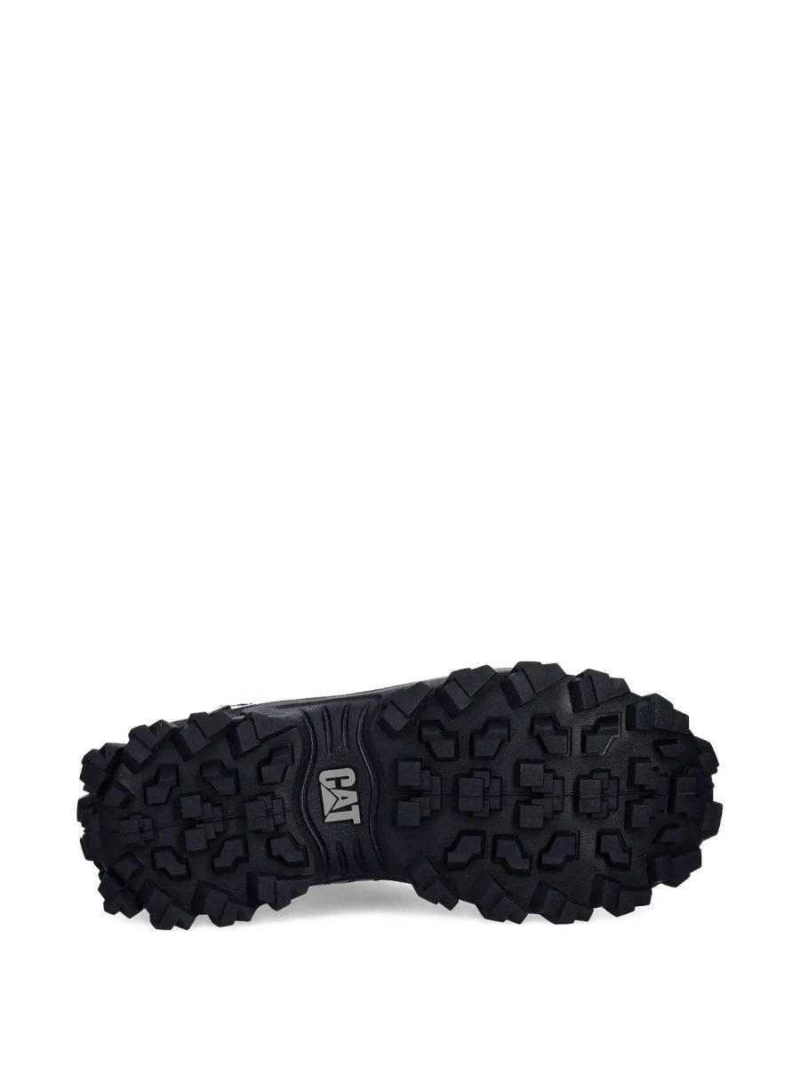 Sneakers Caterpillar negri din material textil si plastic - Img 5