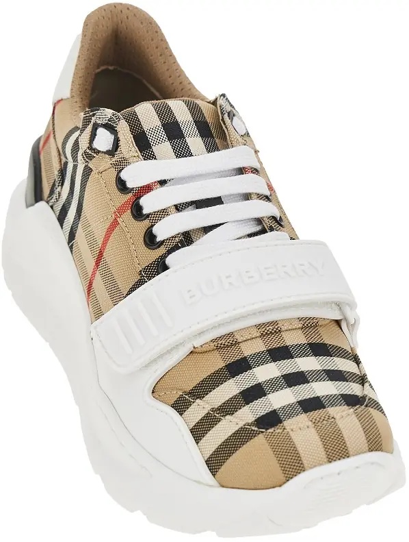 Sneakers Check cotton sneakers - Img 2