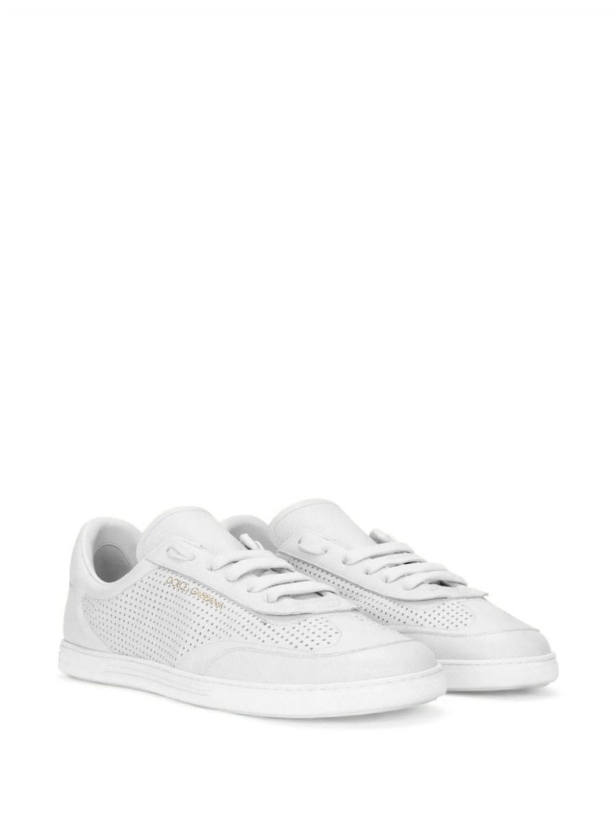 Sneakers Dolce &amp; Gabbana neutri din piele - Img 2