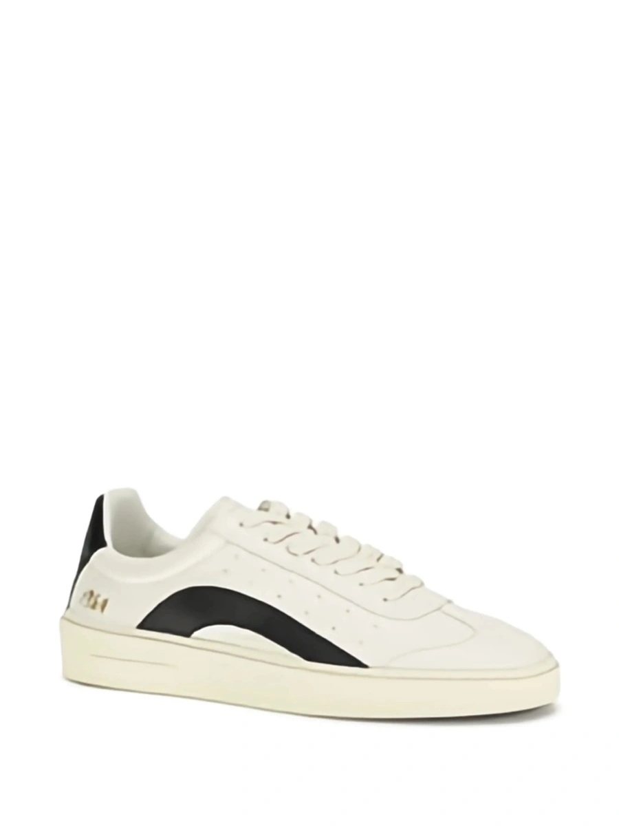 Sneakers DSQUARED2 neutri din piele - Img 2