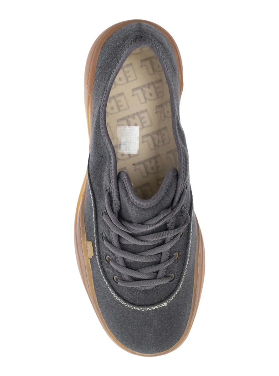 Sneakers ERL negri din bumbac - Img 3