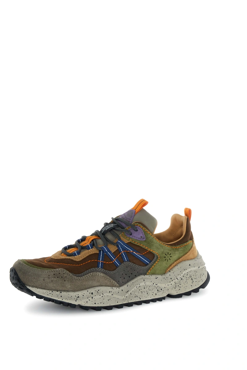 Sneakers Flower mountain sneakers 2020101.70.4D96 MUD BROWN OLIVE - Img 2