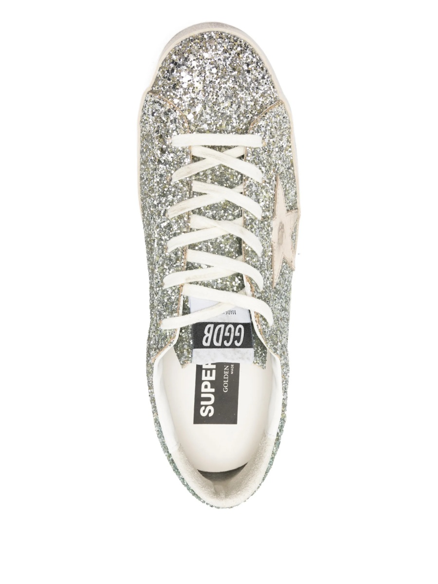 Sneakers Golden Goose star argintii - Img 4