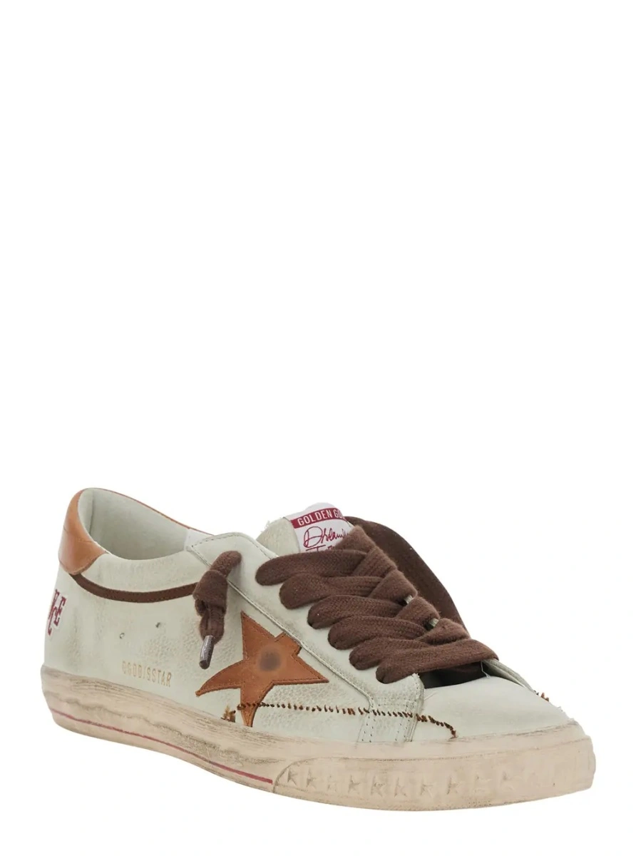Sneakers Golden Goose 'Superstar' albi 'SUPER STAR NABUK' - Img 2