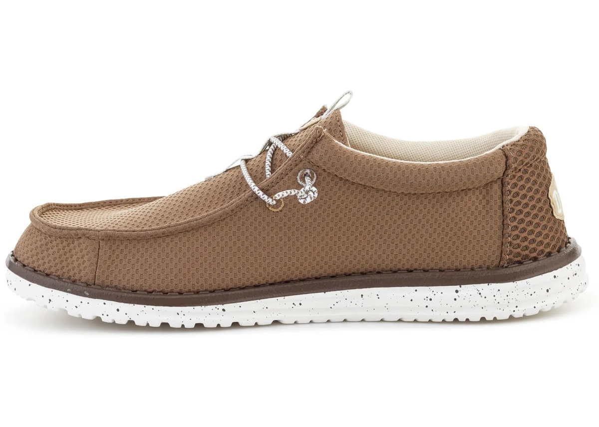 Sneakers HEYDUDE WALLY MESH NEUTRALS MALT BROWN/MULTI - Img 4