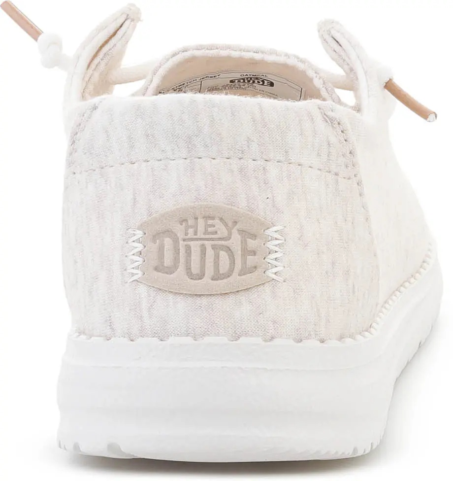 Sneakers HEYDUDE WENDY STRETCH JERSEY OATMEAL - Img 5