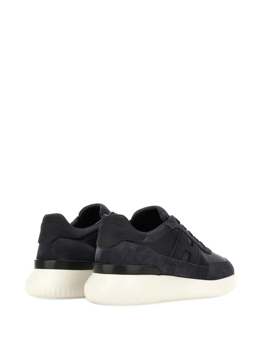 Sneakers Hogan albastri din piele - Img 5