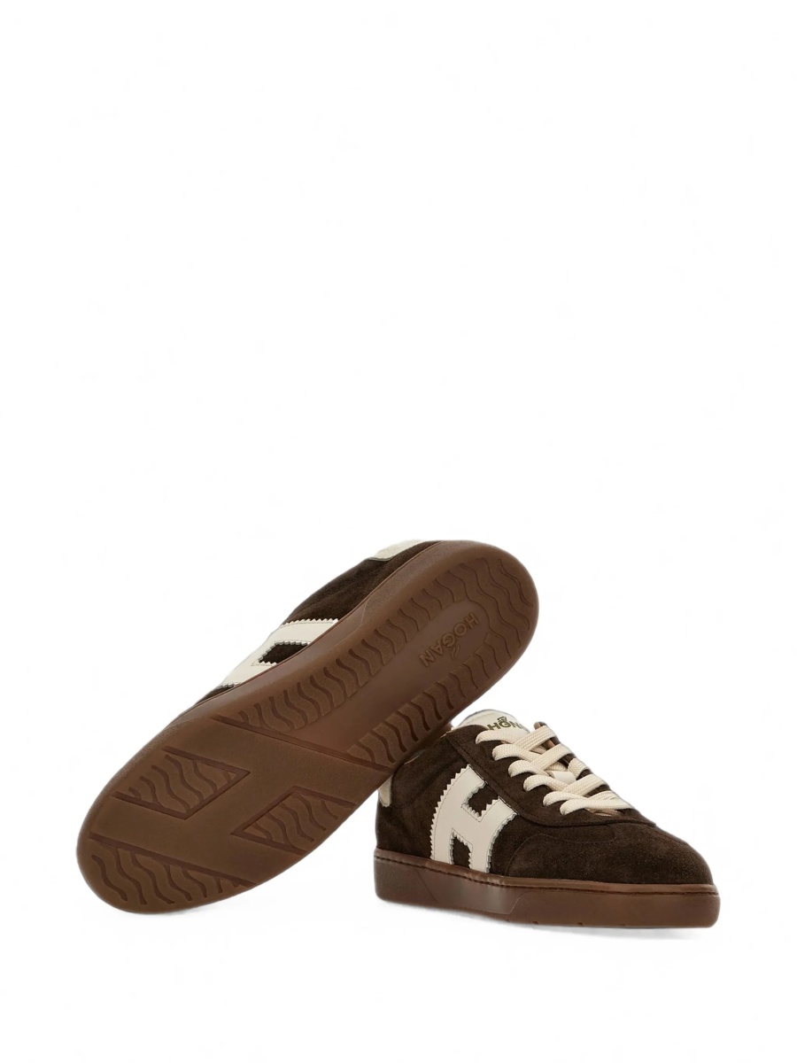 Sneakers Hogan maro din piele intoarsa - Img 5