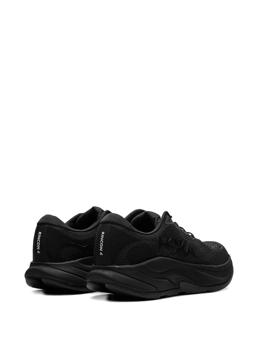 Sneakers Hoka One One negri din material textil - Img 3