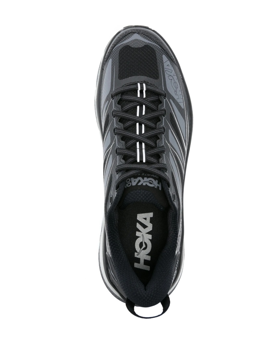 Sneakers Hoka One One negri din poliamida - Img 4