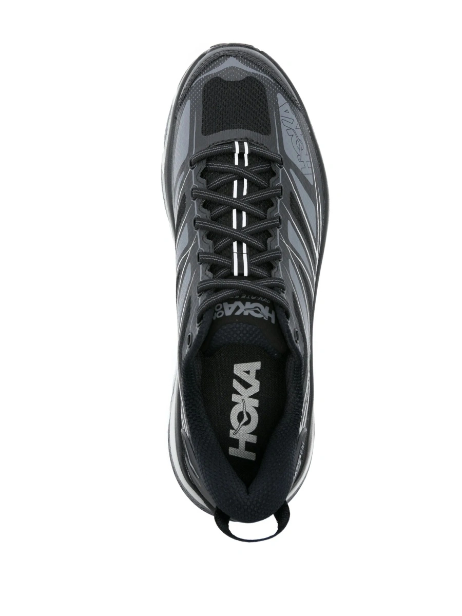 Sneakers Hoka One One negri din poliamida - Img 4