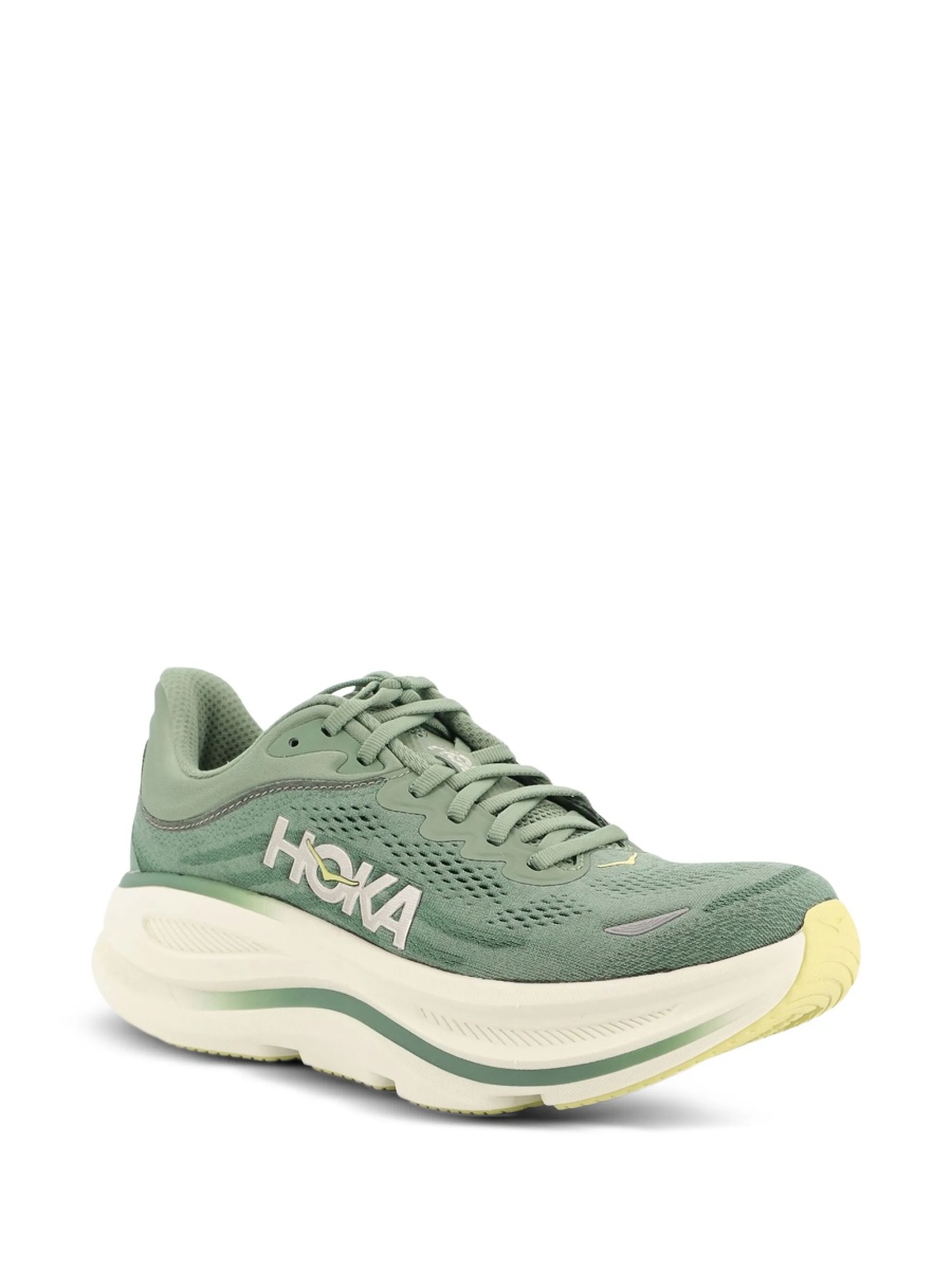 Sneakers Hoka One One verzi din plasa si poliester reciclat - Img 2