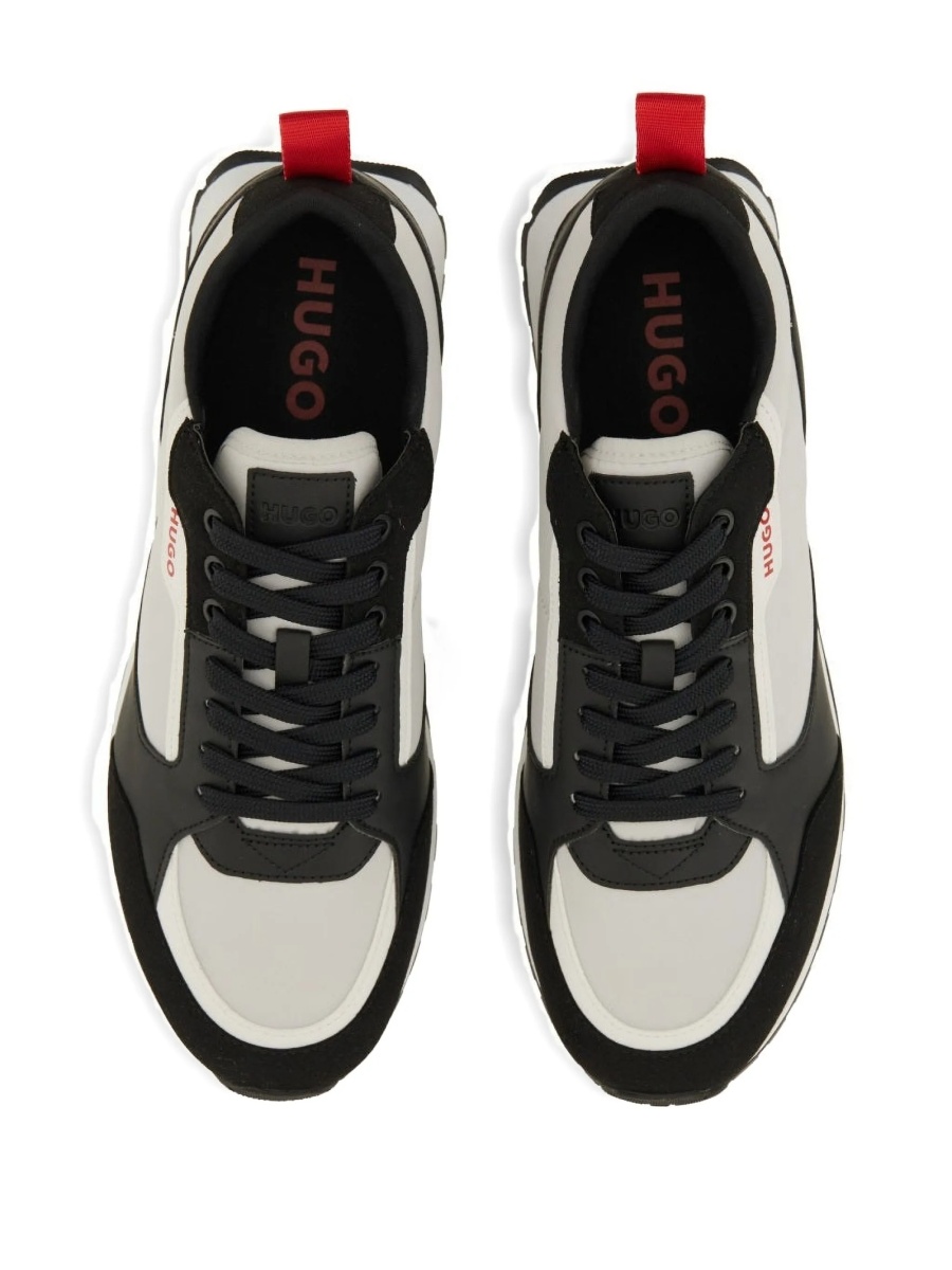Sneakers Hugo Boss albi din polyester - Img 4
