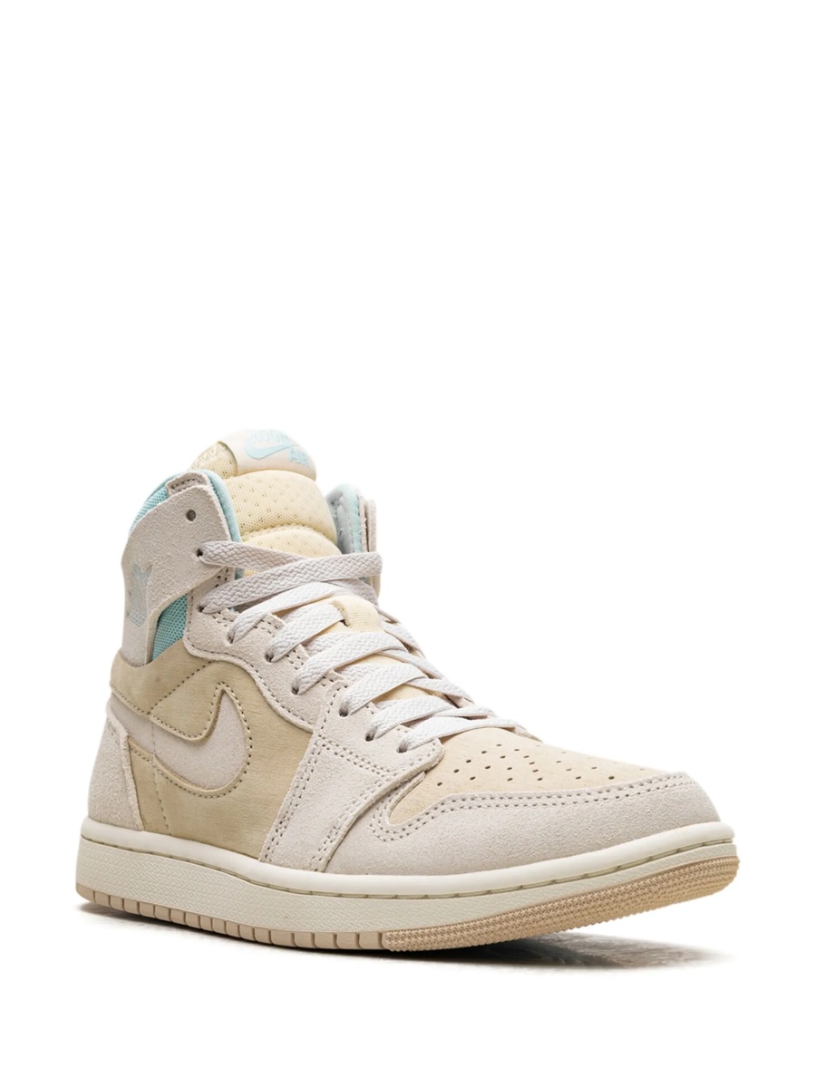Sneakers Jordan air jordan 1 neutri din piele intoarsa - Img 2