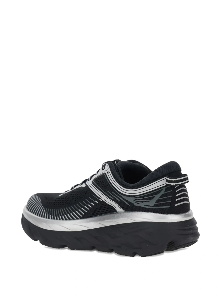 Sneakers 'M Bondi 7' Black Sneaker Low Top with Logo on the Tongue and Perforated Design in Tech Fabric Unisex - Img 7