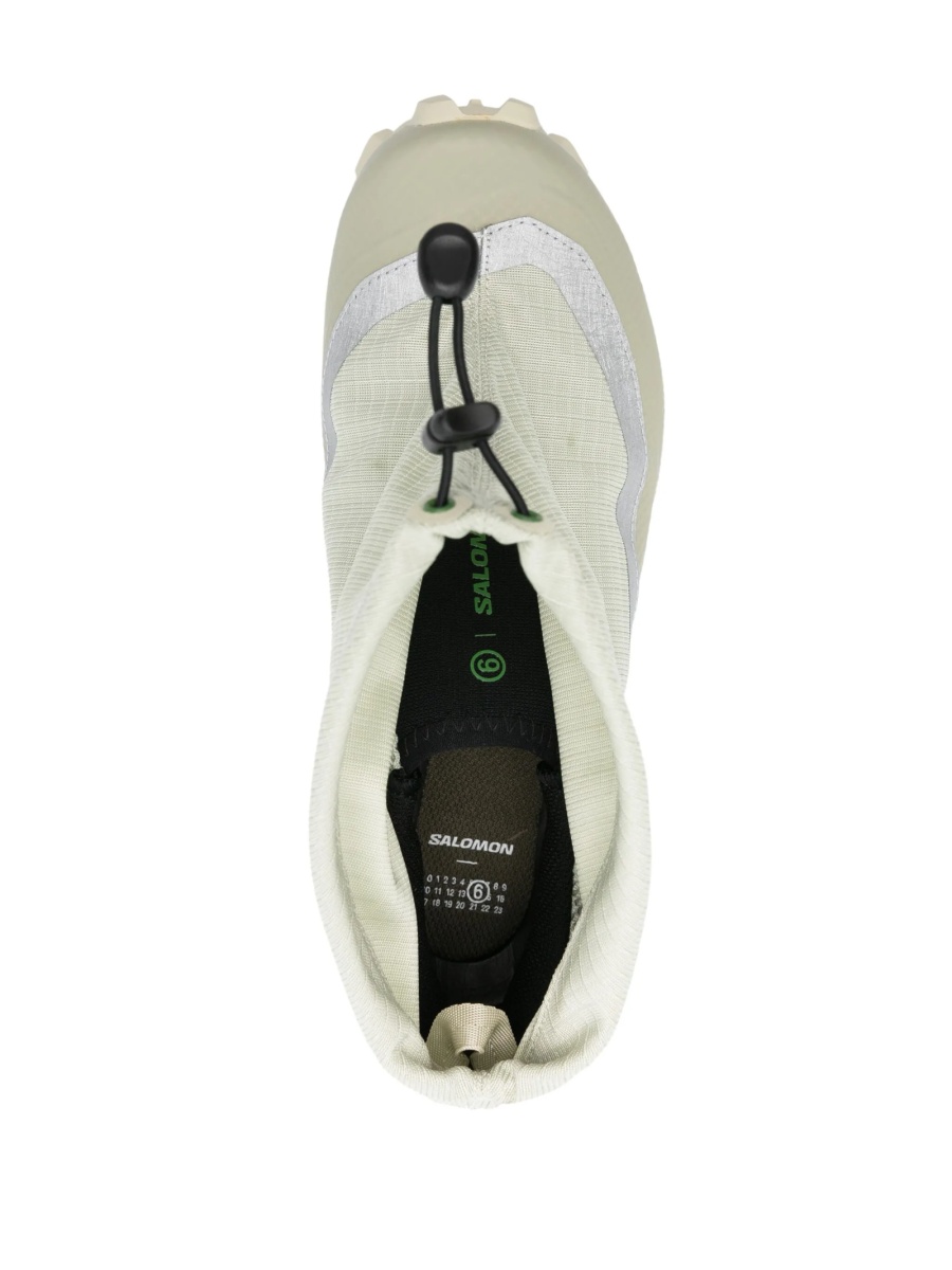 Sneakers MM6 Maison Margiela verzi din poliuretan si material textil - Img 4