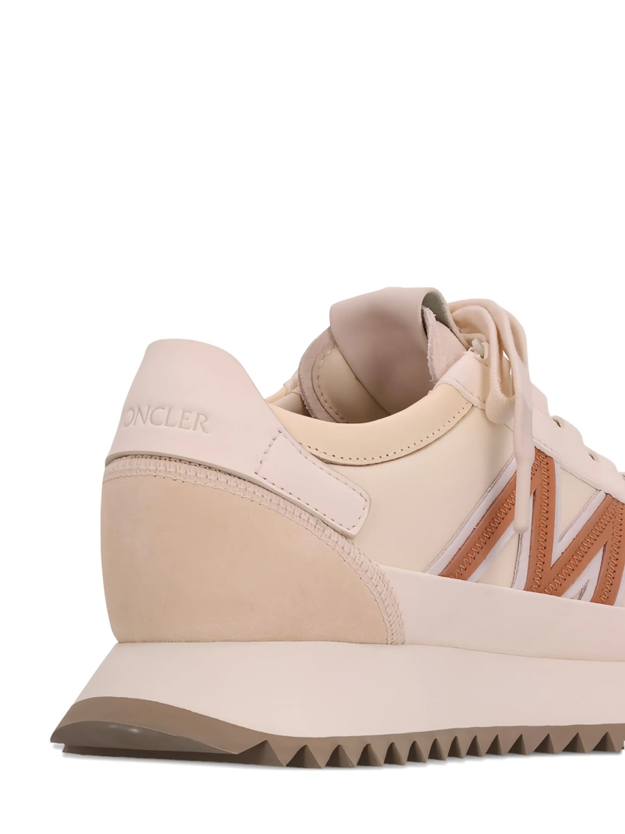 Sneakers Moncler roz din nylon si poliamida - Img 3