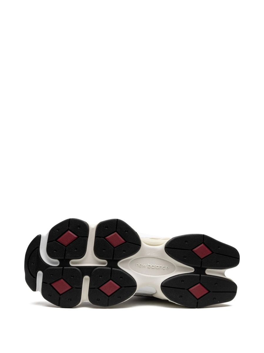 Sneakers New Balance gri din plasa si piele intoarsa - Img 4