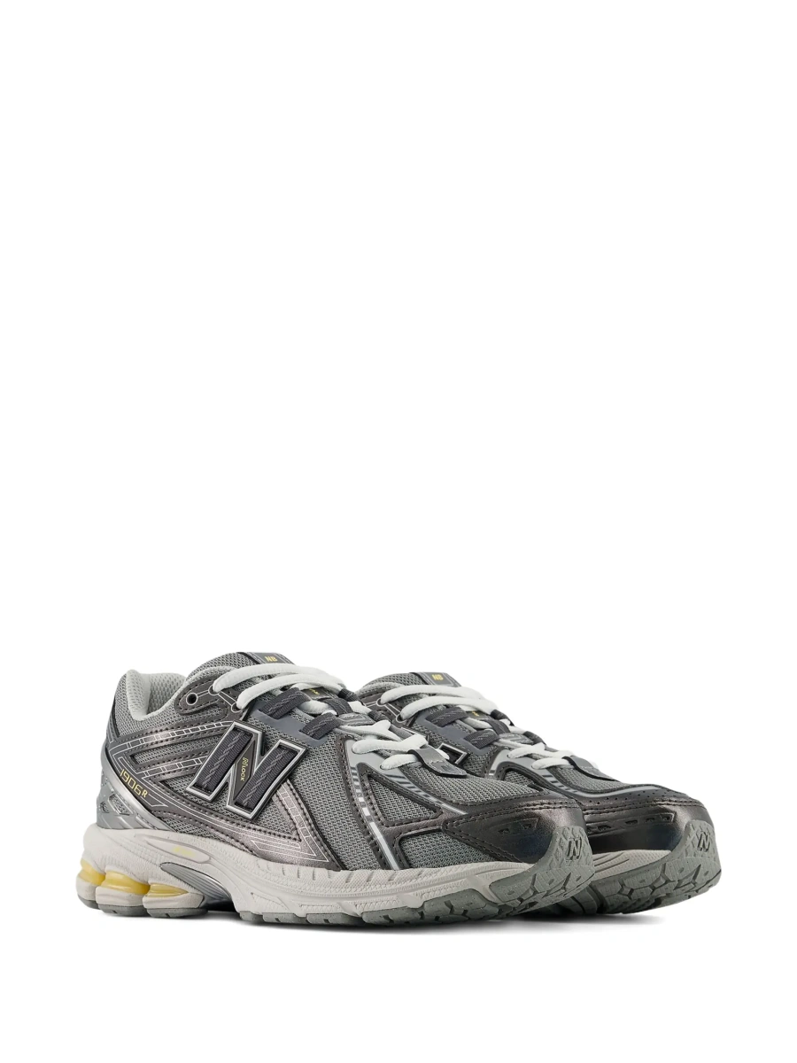 Sneakers New Balance Kids gri din material sintetic - Img 9