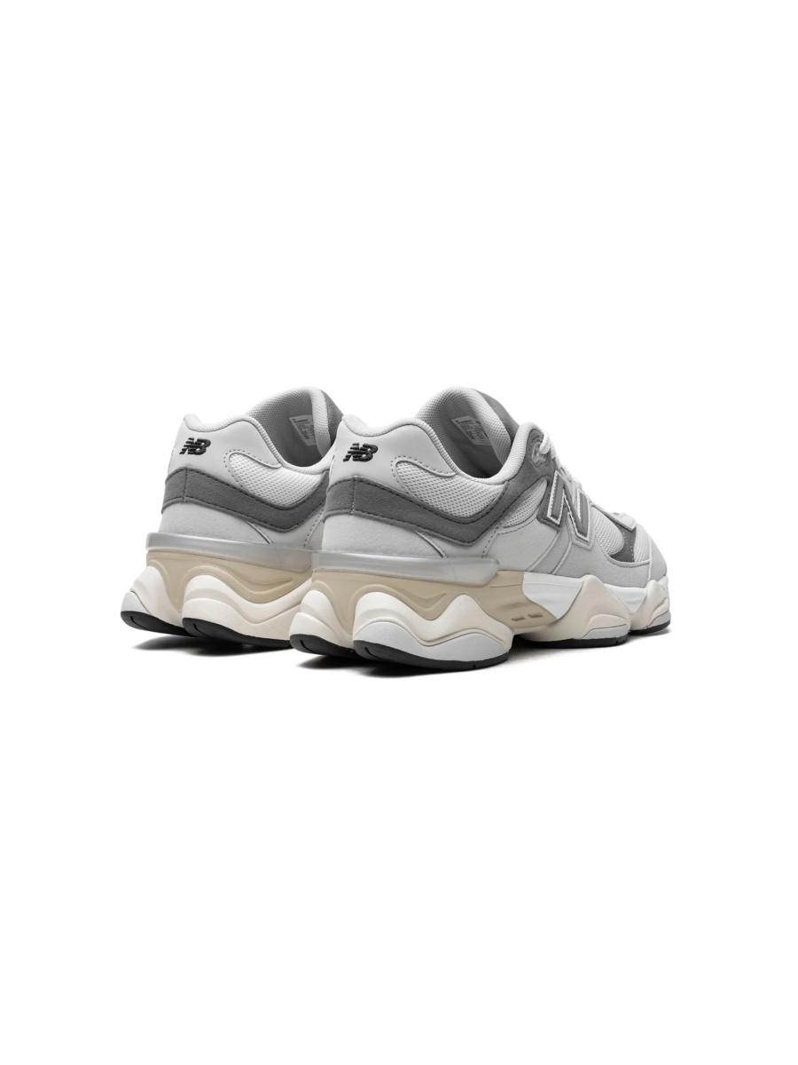 Sneakers New Balance Kids gri din piele si plasa - Img 3