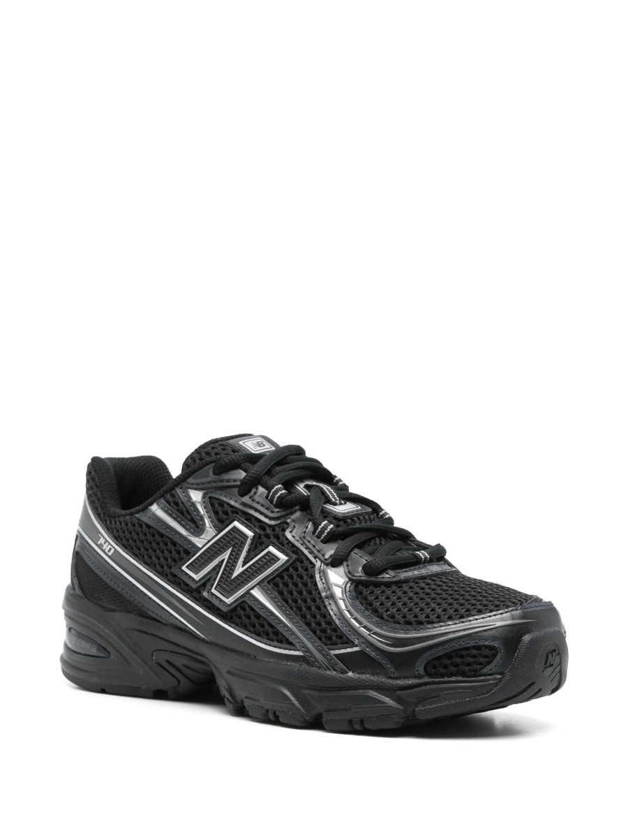 Sneakers New Balance negri din material textil si polyester - Img 2