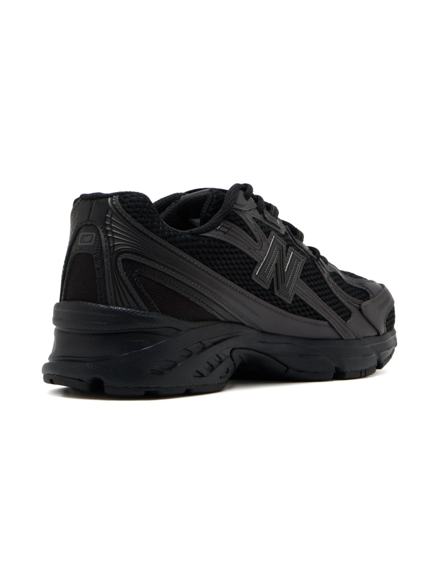 Sneakers New Balance negri din poliuretan si plasa - Img 2