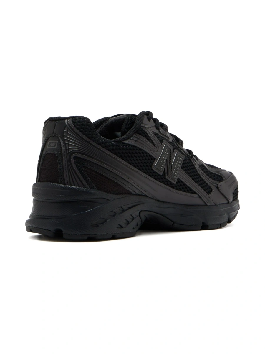 Sneakers New Balance negri din poliuretan si plasa - Img 2