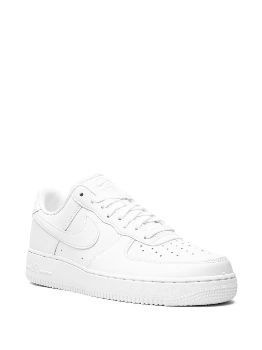 Sneakers Nike air force 1 albi din piele - Img 2