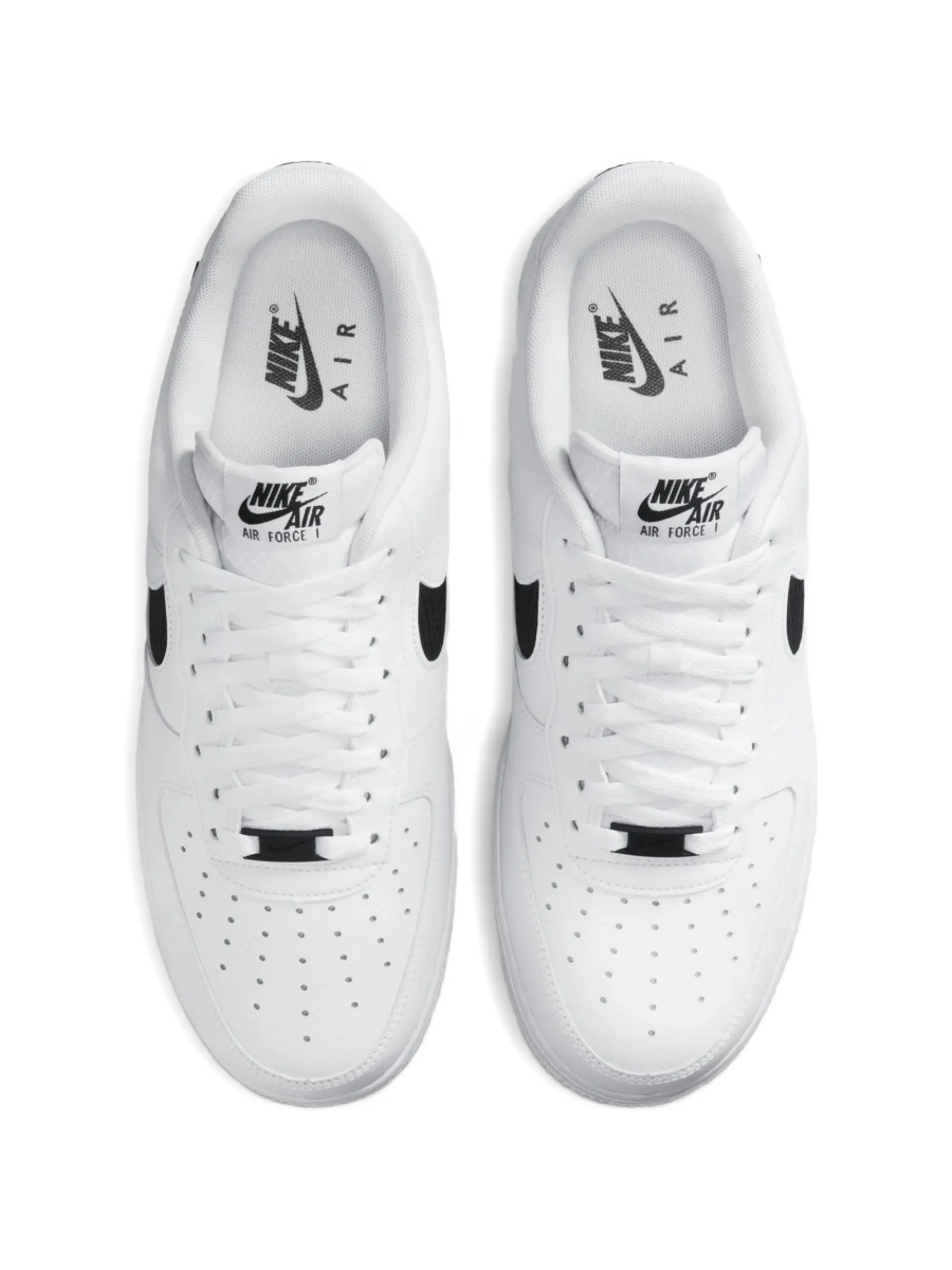 Sneakers Nike air force 1 albi din piele - Img 2