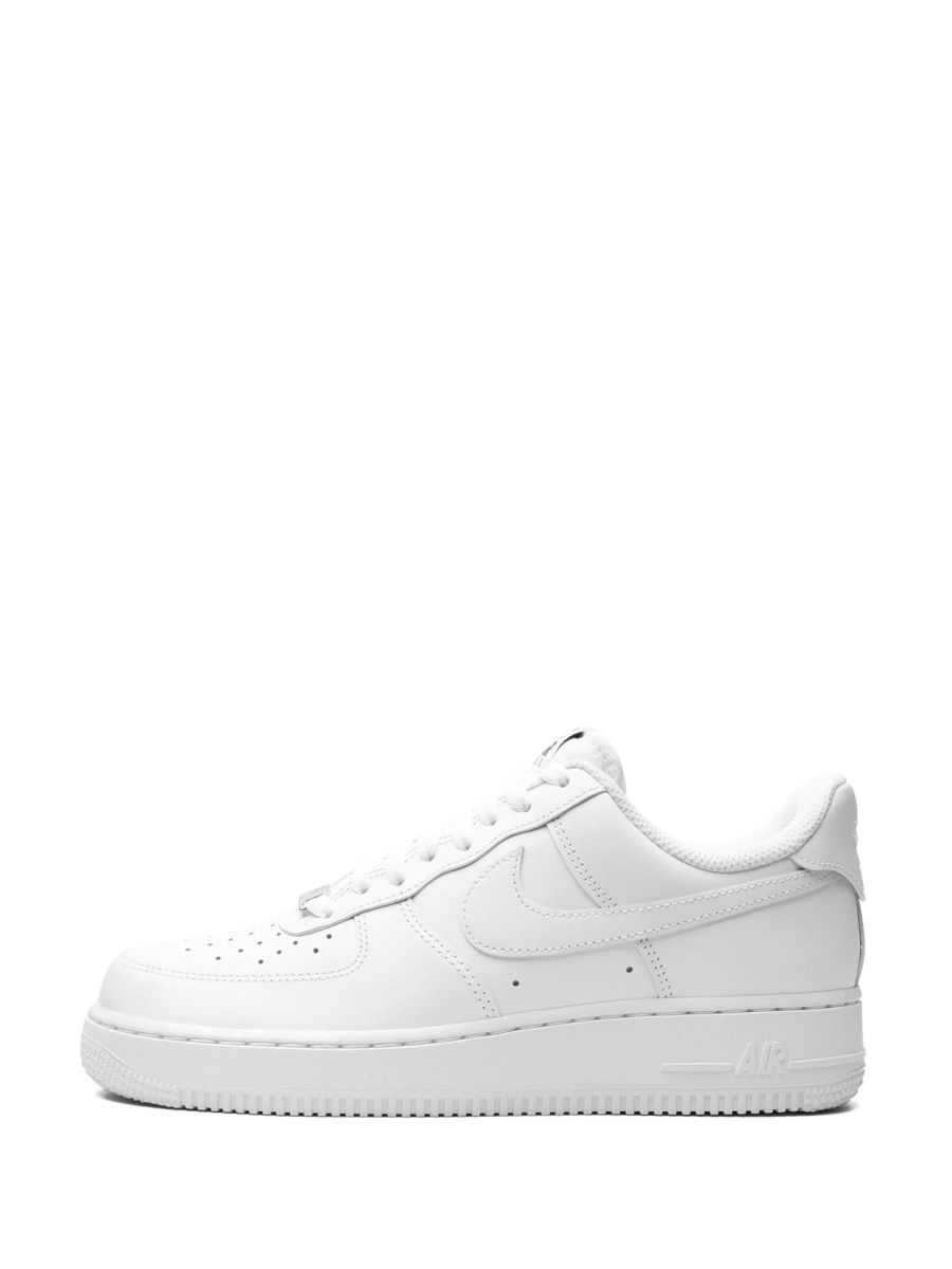 Sneakers Nike air force 1 albi din piele - Img 5