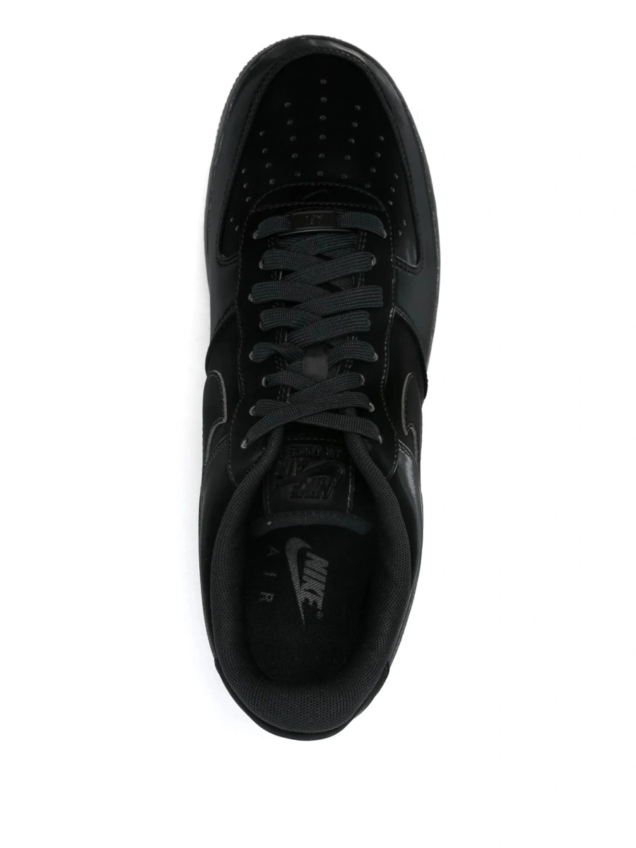 Sneakers Nike air force 1 negri din poliuretan - Img 4