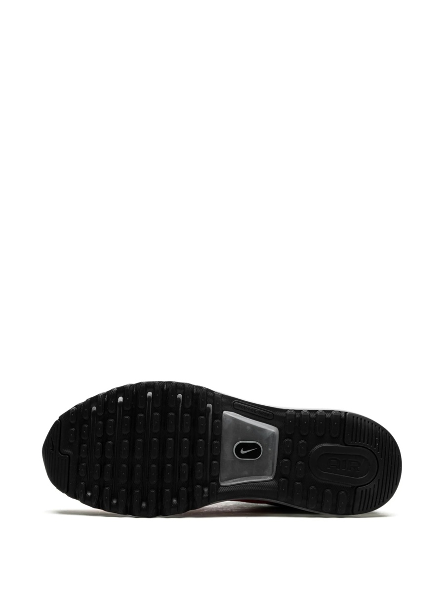 Sneakers Nike air max negri din piele si material textil - Img 4