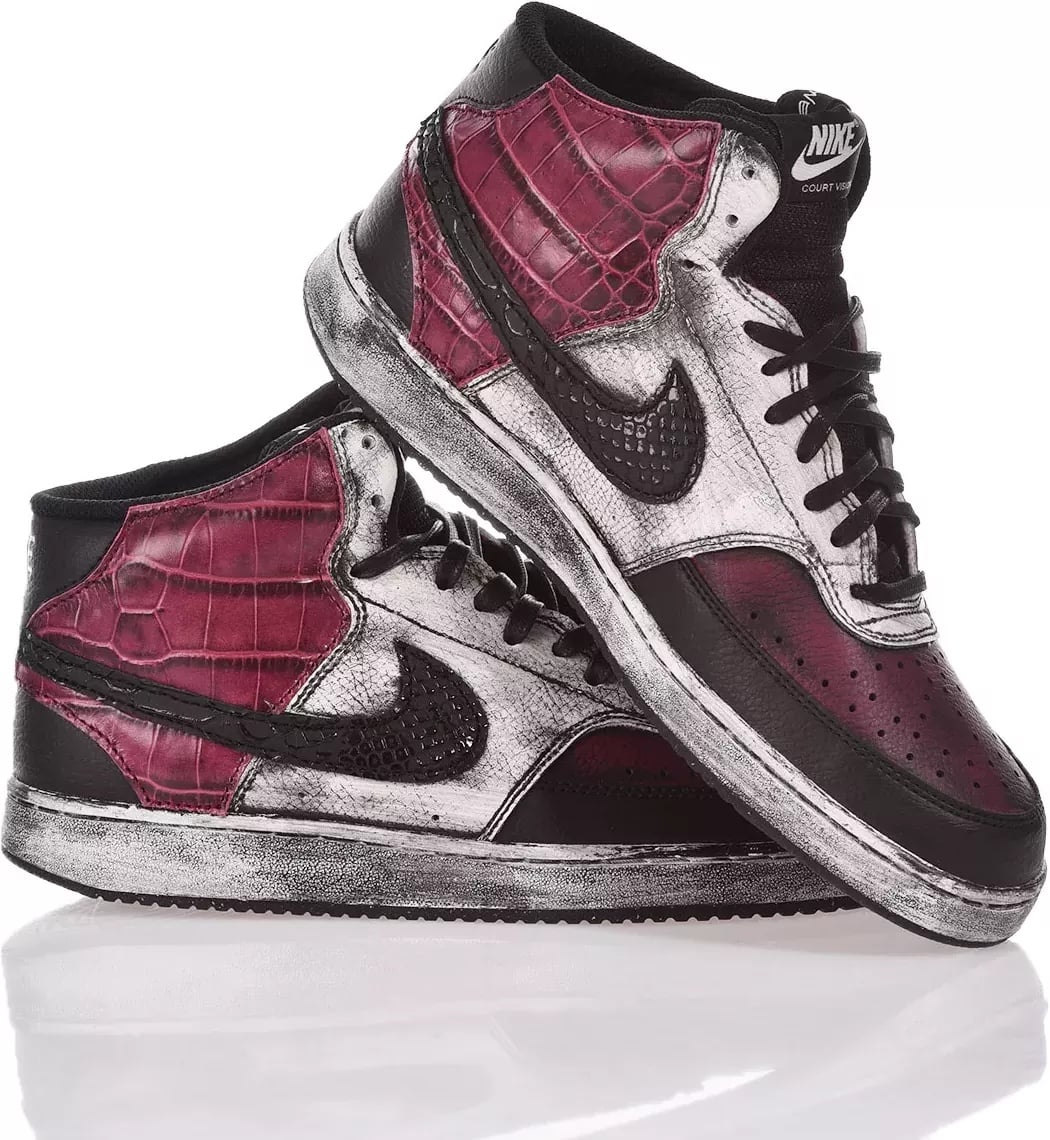 Sneakers Nike Court Vision Black, Red* - Img 4