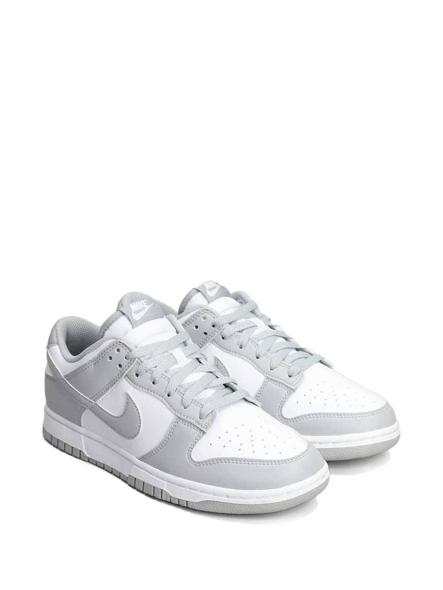 Sneakers Nike dunk albi din piele - Img 5