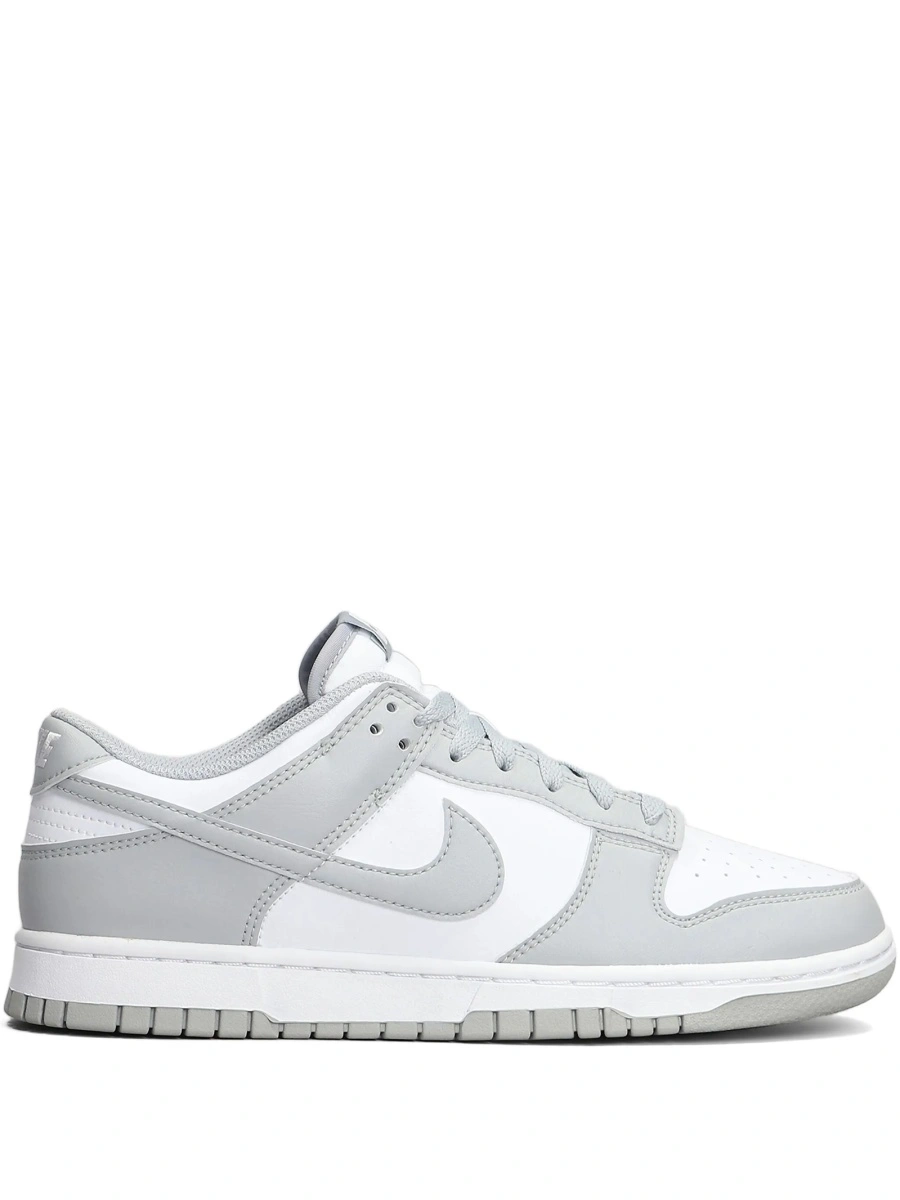 Sneakers Nike dunk albi din piele - Img 9
