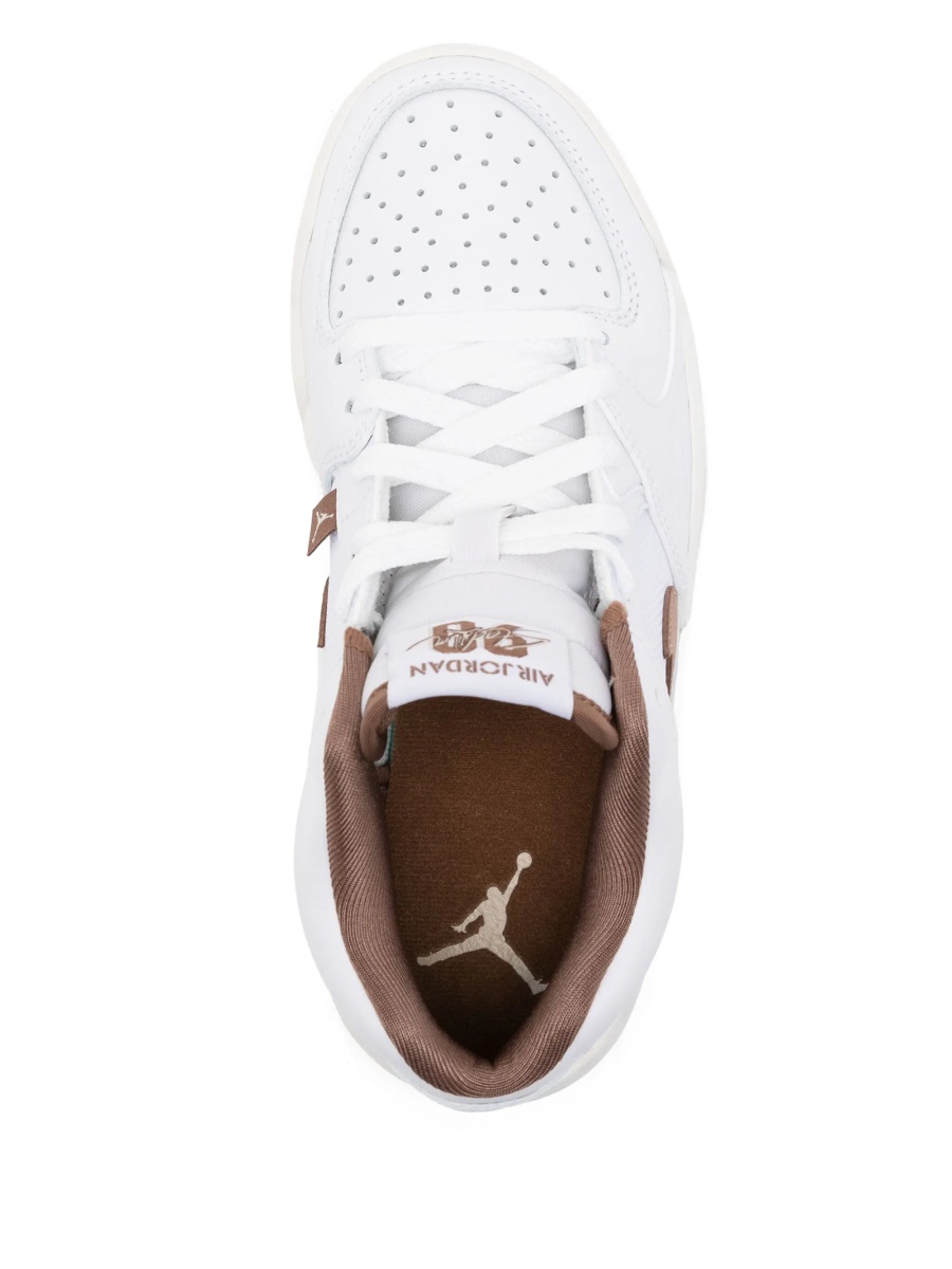 Sneakers Nike jordan albi din piele - Img 4