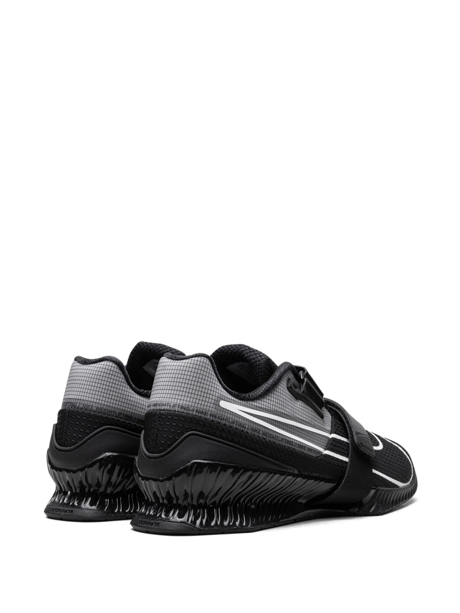 Sneakers Nike negri din material textil - Img 3
