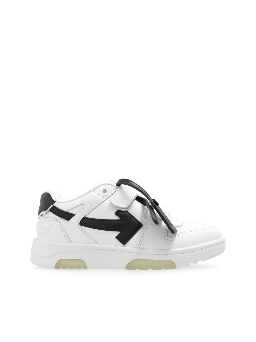 Sneakers Off-White albi din piele - Img 2